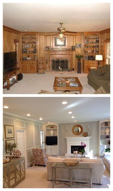 hgtv wood & metal house|Wood Paneling: Before and After .